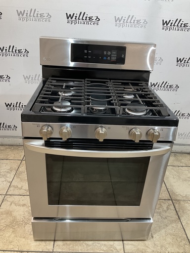 [99523] Lg Used Natural Gas Stove 30inches (Stainless Steel) 