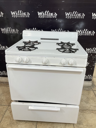 [99558] Premier Used Natural Gas Stove 30inches (White) 