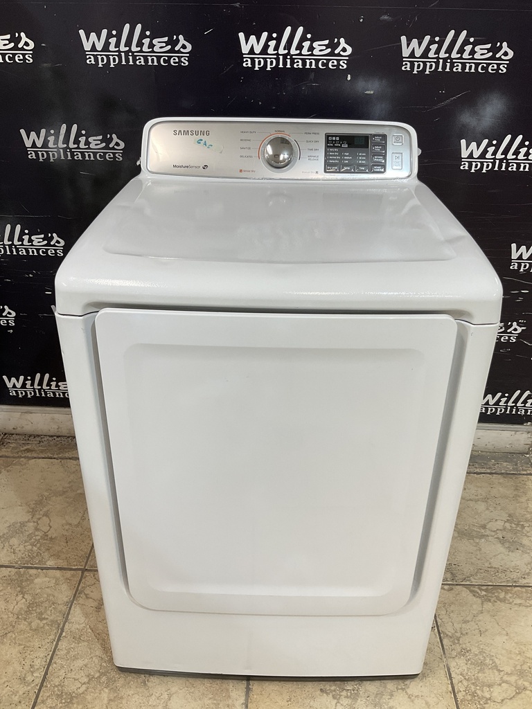 Samsung Used Natural Gas Dryer 27inches (White) 