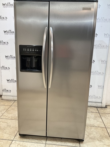 [99550] Frigidaire Used Refrigerator Side by Side 36x69 (Stainless Steel) 