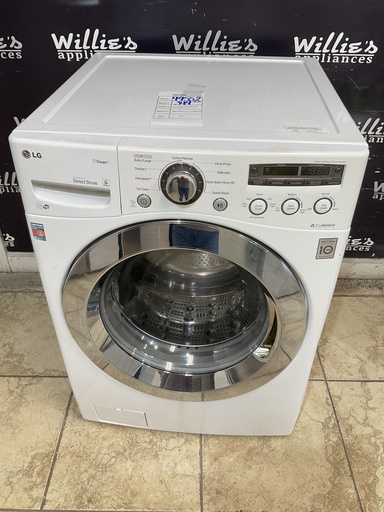 [99552] Lg Used Washer Front-load 27inches (White) 
