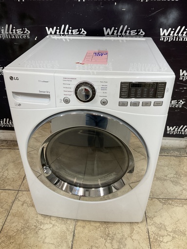 [99562] Lg Used Natural Gas Dryer 27inches (White) 