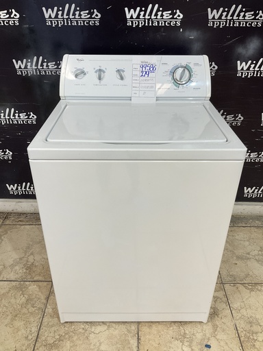 [99586] Whirlpool Used Washer Top-load 27inches (White) 
