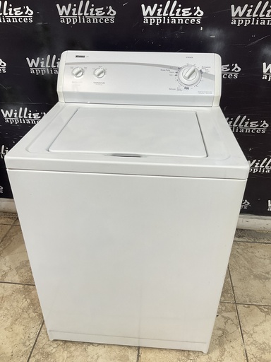 [99597] Kenmore Used Washer Top-load 27inches (White) 