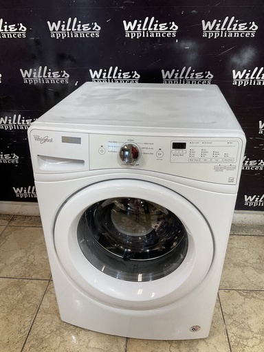 [99613] Whirlpool Used Washer Front-load 27inches (White) 