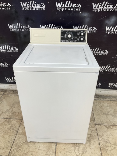 [99625] Kenmore Used Washer top-load 24inches (White) 
