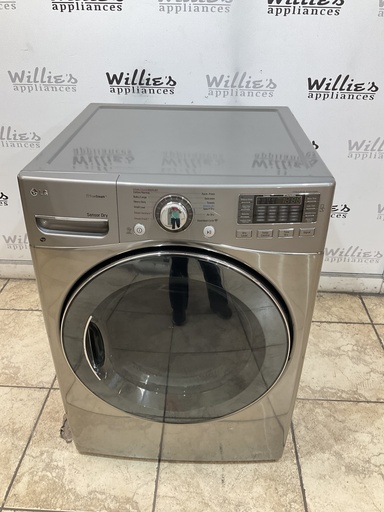[99644] Lg Used Electric Dryer 220volts (30 AMP) 27inches {3 prong} (Grey)