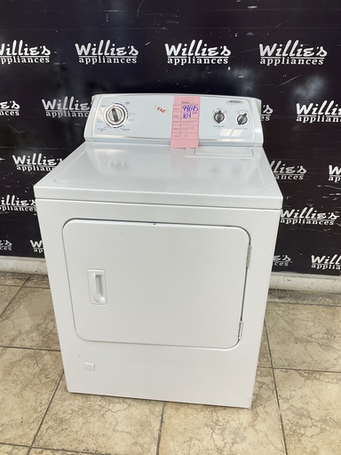 [99645] Whirlpool Used Natural Gas Dryer 29inches (White) 