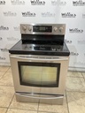 Samsung Used Electric Stove Double Oven 220volts (40/50 AMP) 30inches {3 prong} (Stainless steel) 