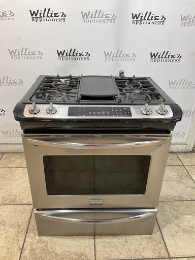 [99701] Ge Used Natural Gas Stove 30inches (Stainless Steel) 