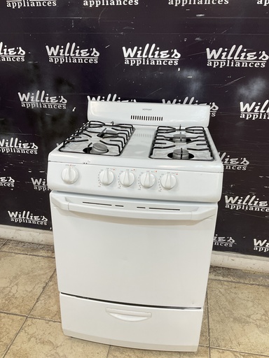 [99702] Hotpoint Used Natural Gas Stove 24inches 