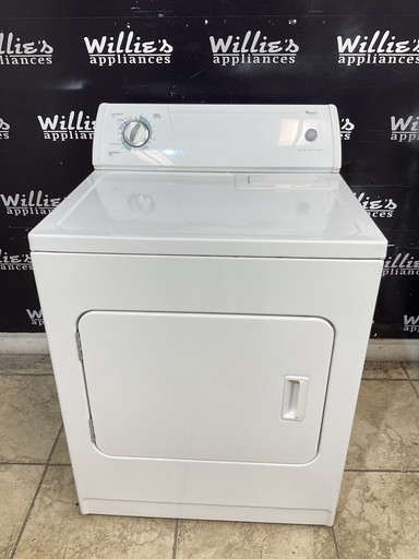 [99739] Whirlpool Used Electric Dryer 220volts (30 AMP) 29inches {3 prong} (White) 