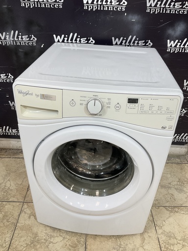 [99746] Whirlpool Used Washer Front-load 27inches (White) 