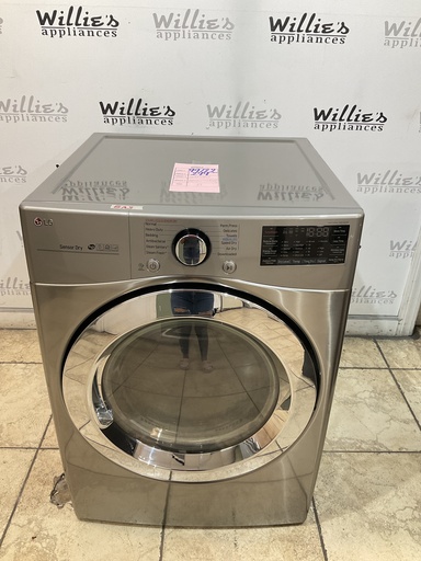 [99722] Lg Used Natural Gas Dryer 27inches (Grey) 