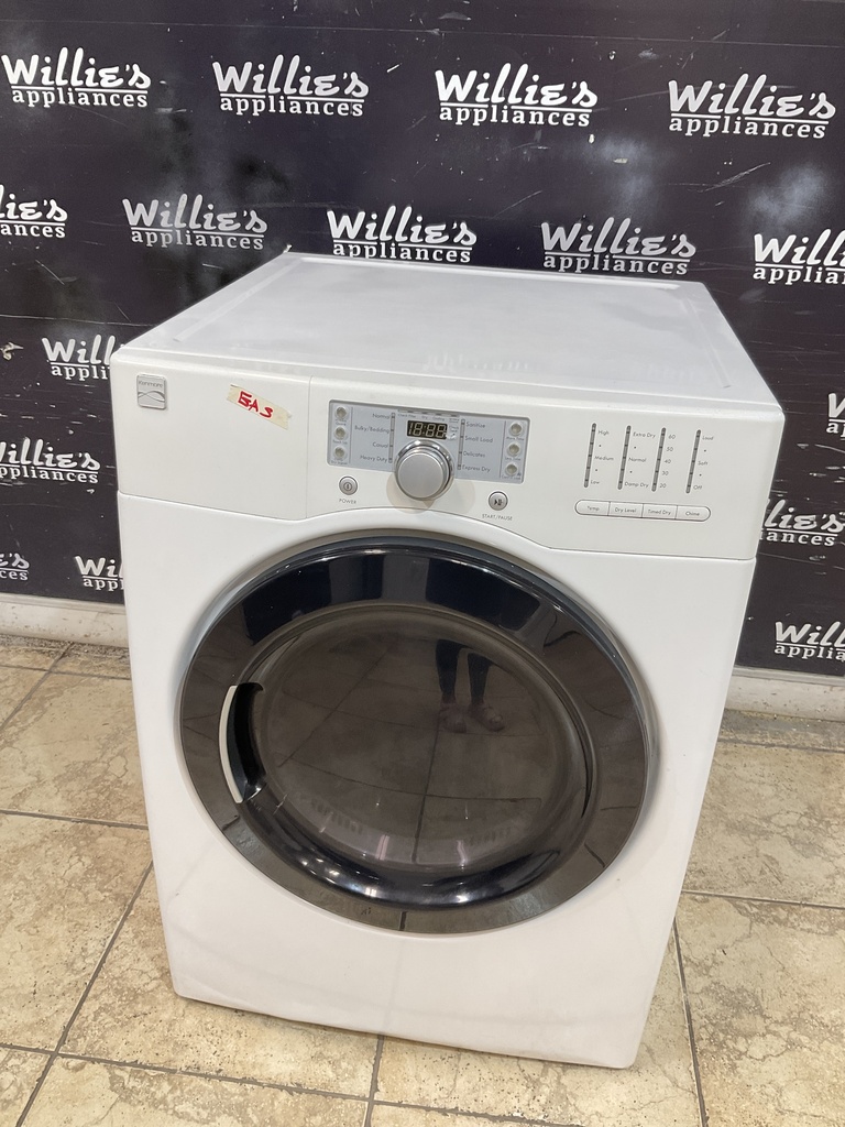 Kenmore Used Natural Gas Dryer 27inches (White) 