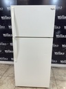 Whirlpool Used Refrigerator Top and Bottom 28x62 1/2” (Bisque) 