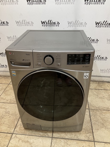 [99757] Lg Used Washer Front-load 27inches (Grey) 