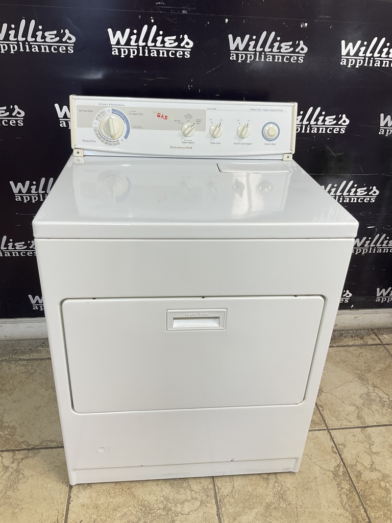 KitchenAid Used Natural Gas Dryer 29inches (White) | Willie's