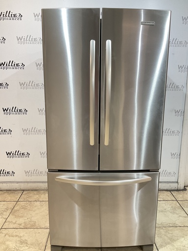 [99750] KitchenAid Used Refrigerator French Door 33x70 (Stainless Steel) 