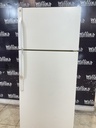 Ge Used Refrigerator Top and Bottom 28x67 (Bisque) 