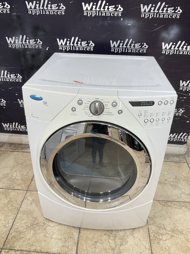 [99789] Whirlpool Used Natural Gas Dryer 27inches (White) 