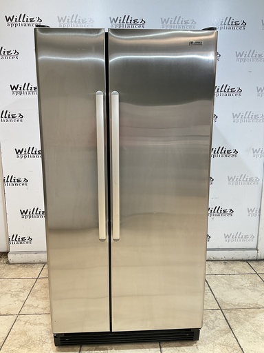[99793] Kenmore Used Refrigerator Side by Side 33x66 (Stainless Steel) 