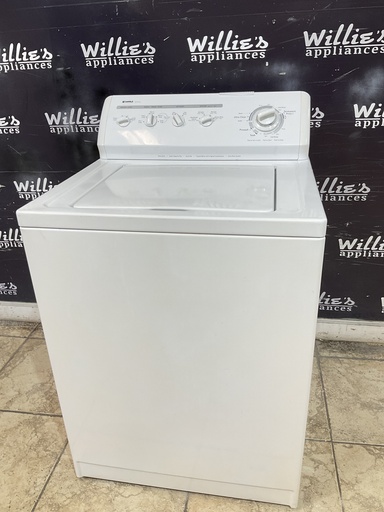 [99843] Kenmore Used Washer Top-load 27inches (White) 