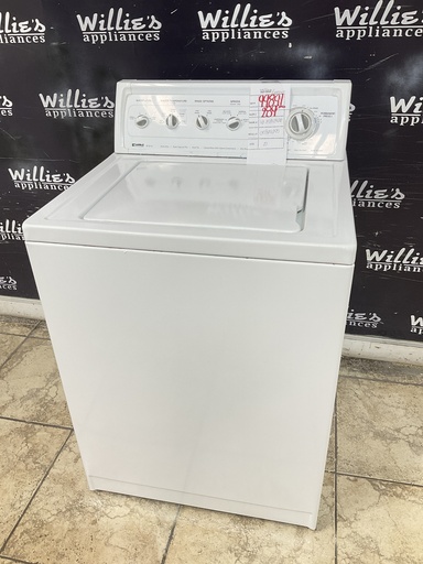 [99891] Kenmore Used Washer Top-load 27inches (White) 