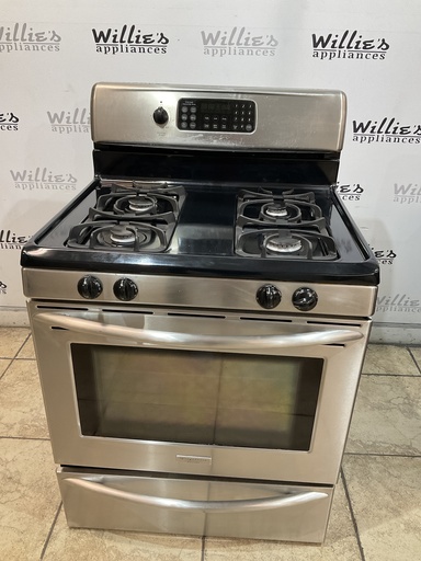 [99919] Frigidaire Used Natural Gas Stove 30inches (Stainless Steel) 
