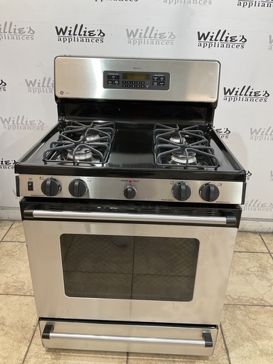 [99925] Ge Used Natural Gas Stove 30inches (Stainless Steel) 