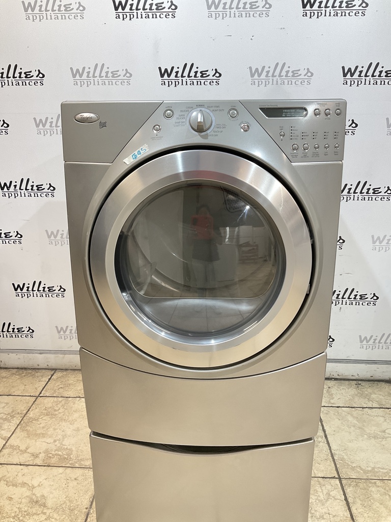 Whirlpool Used Natural Gas Dryer 27inches (Grey) 