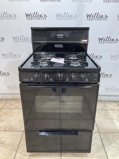 [99922] Premier Used Natural Gas Stove 24inches (Black) 