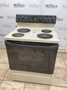 Ge Used Electric Stove 220volts (40/50 AMP) 30inches {no cord} (Bisque/Black) 