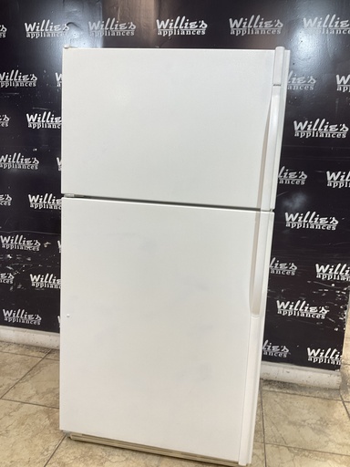 [99935] Kenmore Used Refrigerator Top and Bottom 33x65 1/2’ (White) 