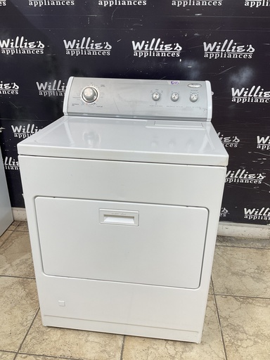 [99997] Whirlpool Used Natural Gas Dryer 29inches (White) 