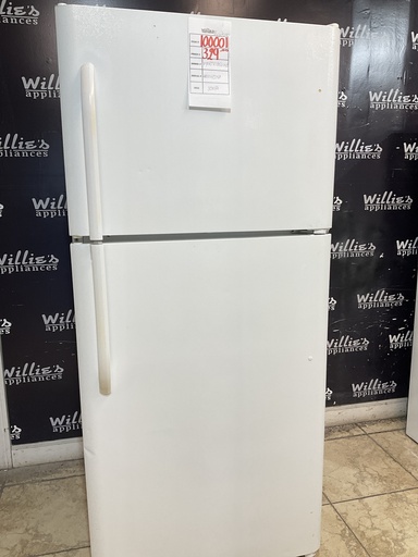[100001] Frigidaire Used Refrigerator Top and Bottom 30x69 (White) 
