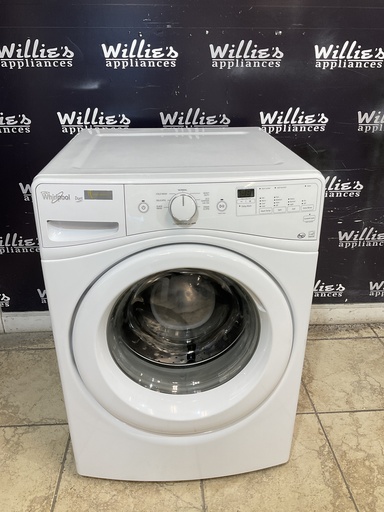 [100011] Whirlpool Used Washer Front-load 27inches (White) 