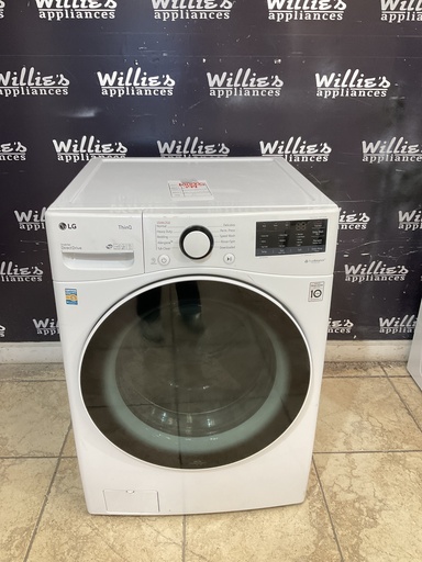 [100005] Lg Used Washer Front-load 27inches (White) 