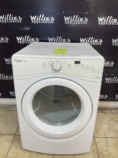 [100054] Whirlpool Used Electric Dryer 220volts (30 AMP) 27inches {3 prong} (White) 