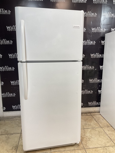 [100000] Frigidaire Used Refrigerator Top and Bottom 30x69 (White) 