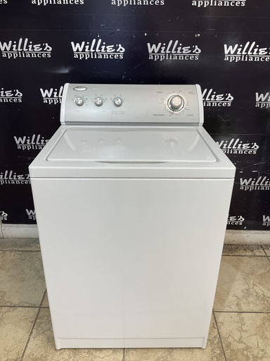 [100082] Whirlpool Used Washer Top-load 27inches (White) 