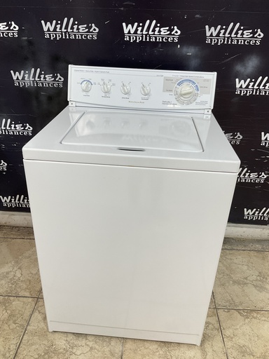 [100083] Kenmore Used Washer Top-load 27inches (White) 
