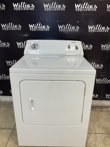 [100097] Whirlpool Used Electric Dryer 220volts (30 AMP) 29inches {3 prong} (White) 