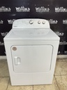 Whirlpool Used Electric Dryer 220volts (30 AMP) 29inches {no cord} (White) 