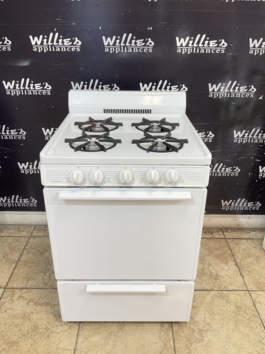 [100225] Premier Used Natural Gas Stove 24inches (White) 