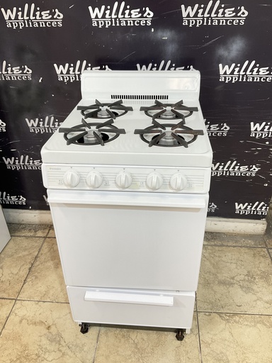 [100226] Premier Used Natural Gas Stove 20inches  (White) 