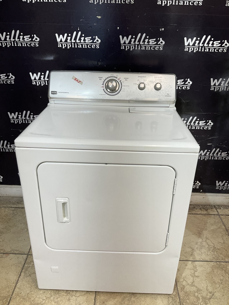 Maytag Used Natural Gas Dryer 29inches (white) 