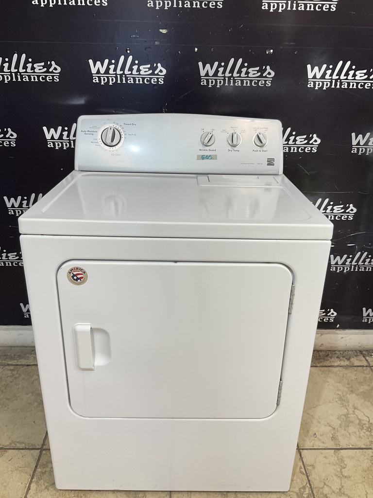 Kenmore Used Natural Gas Dryer 29inches (White) 