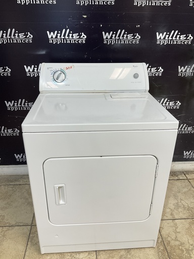 [100288] Whirlpool Used Natural Gas Dryer 29inches (White) 