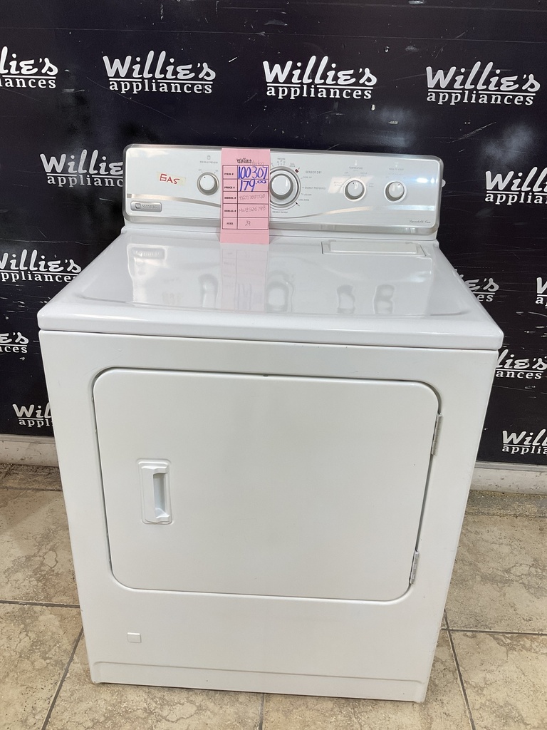 Maytag Used Natural Gas Dryer 29inches (White)